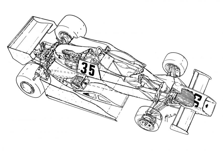 Схема Arrows FA1 1978 года  (фото 8 из 11)